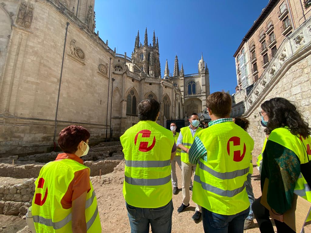 Fotos: Daniel de la Rosa visita las obras de remodelación de Las Llanas