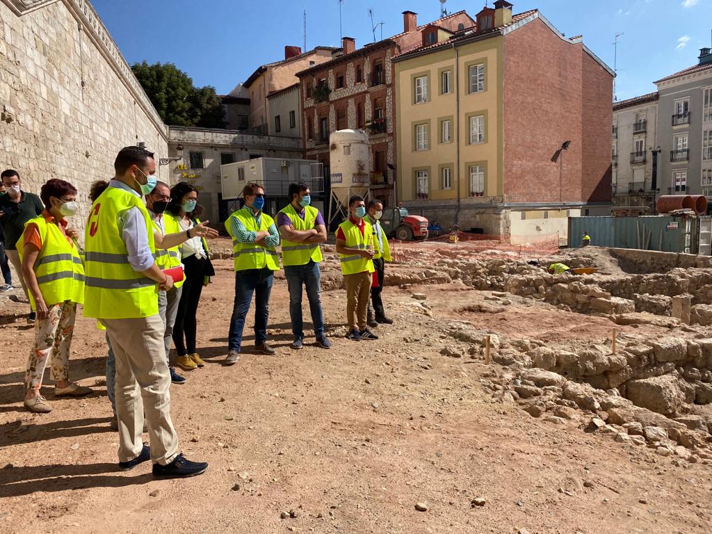 Fotos: Daniel de la Rosa visita las obras de remodelación de Las Llanas