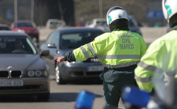 Control de la Guardia Civil en Sevilla