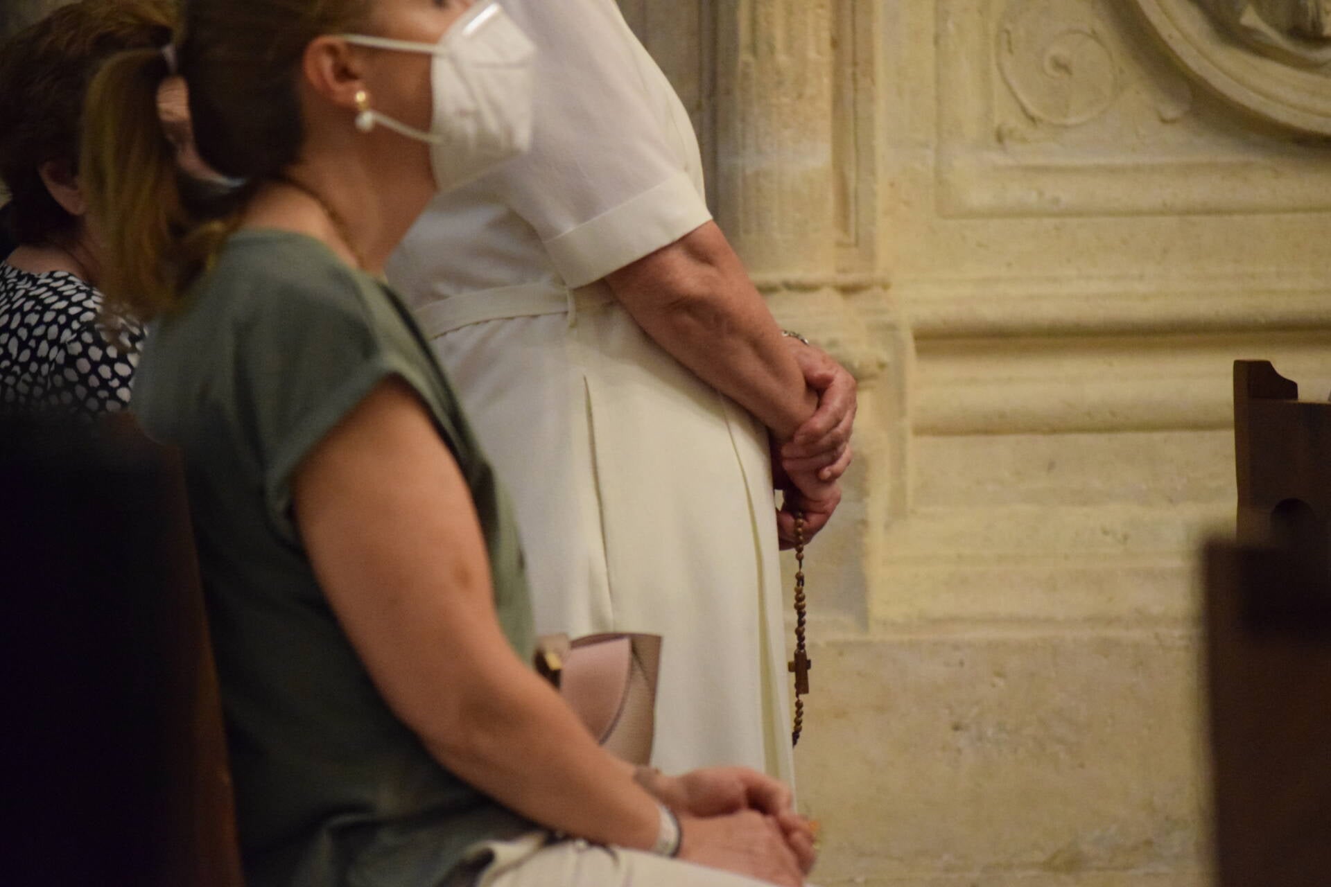 Fotos: La festividad de Santa María La Mayor se adapta en tiempos de la covid-19