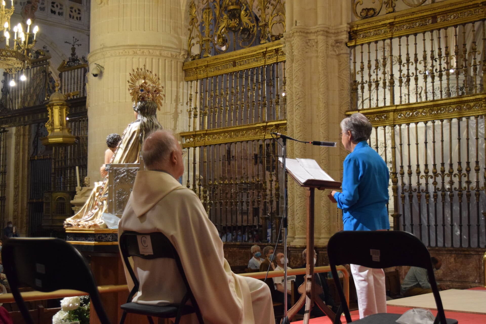 Fotos: La festividad de Santa María La Mayor se adapta en tiempos de la covid-19
