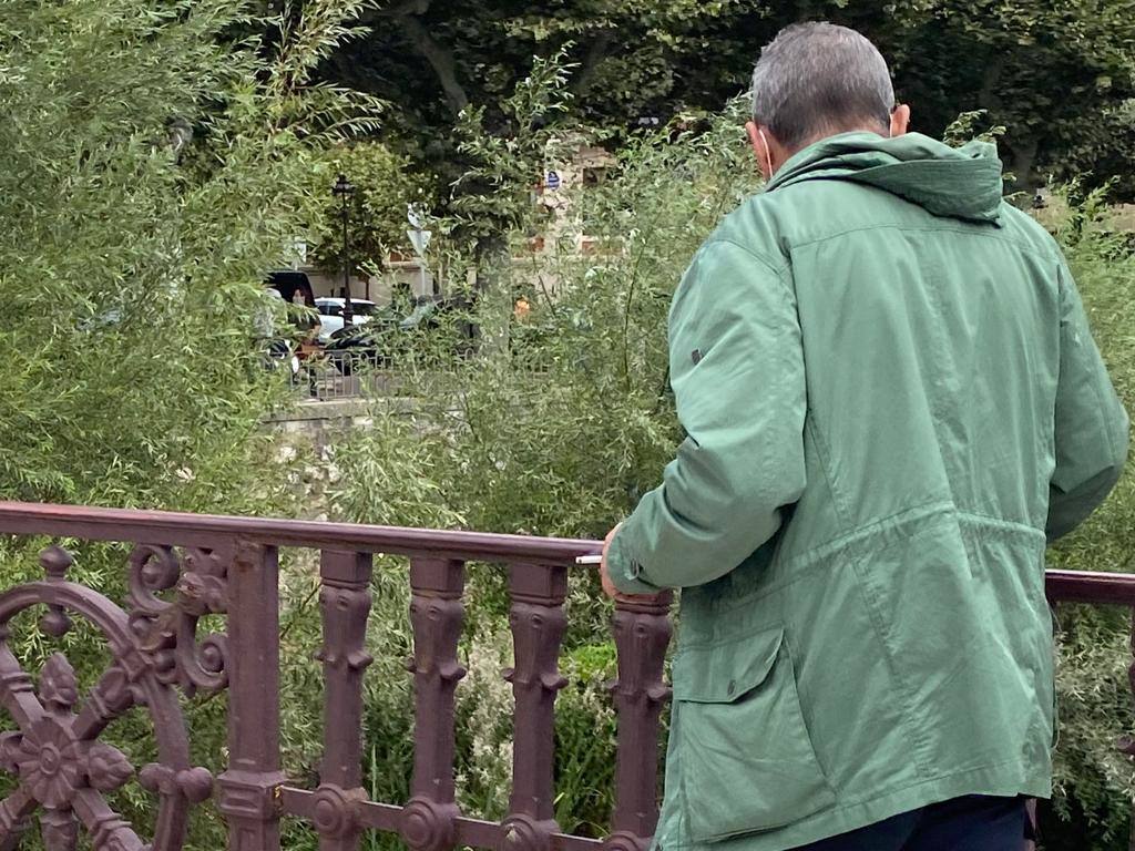 Fotos: Primer día de prohibición de fumar sin distancia de seguridad en Burgos