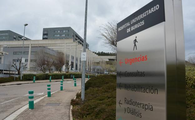 Los hospitales burgaleses, en niveles similares a los de mayo