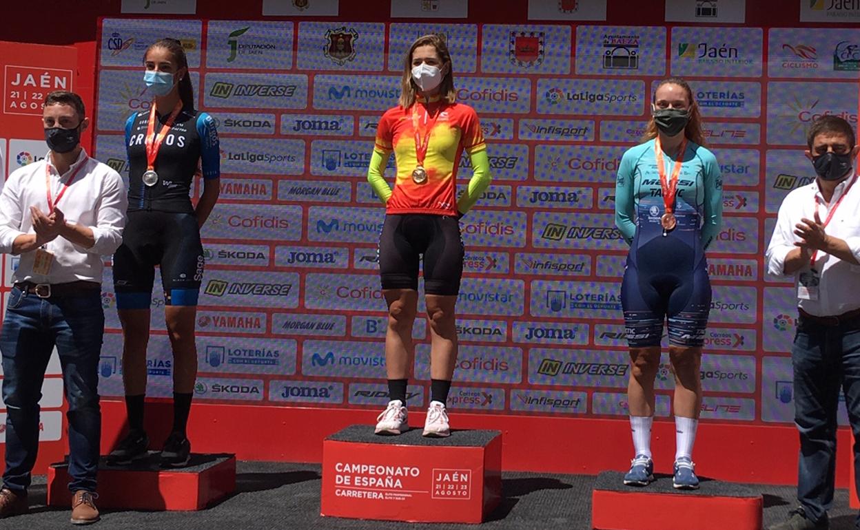 Sara Martín se proclama campeona de España sub-23 de contrarreloj individual