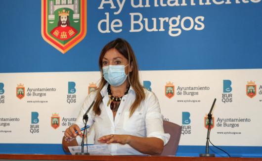 Carolina Blasco, portavoz del PP en el Ayuntamiento de Burgos.