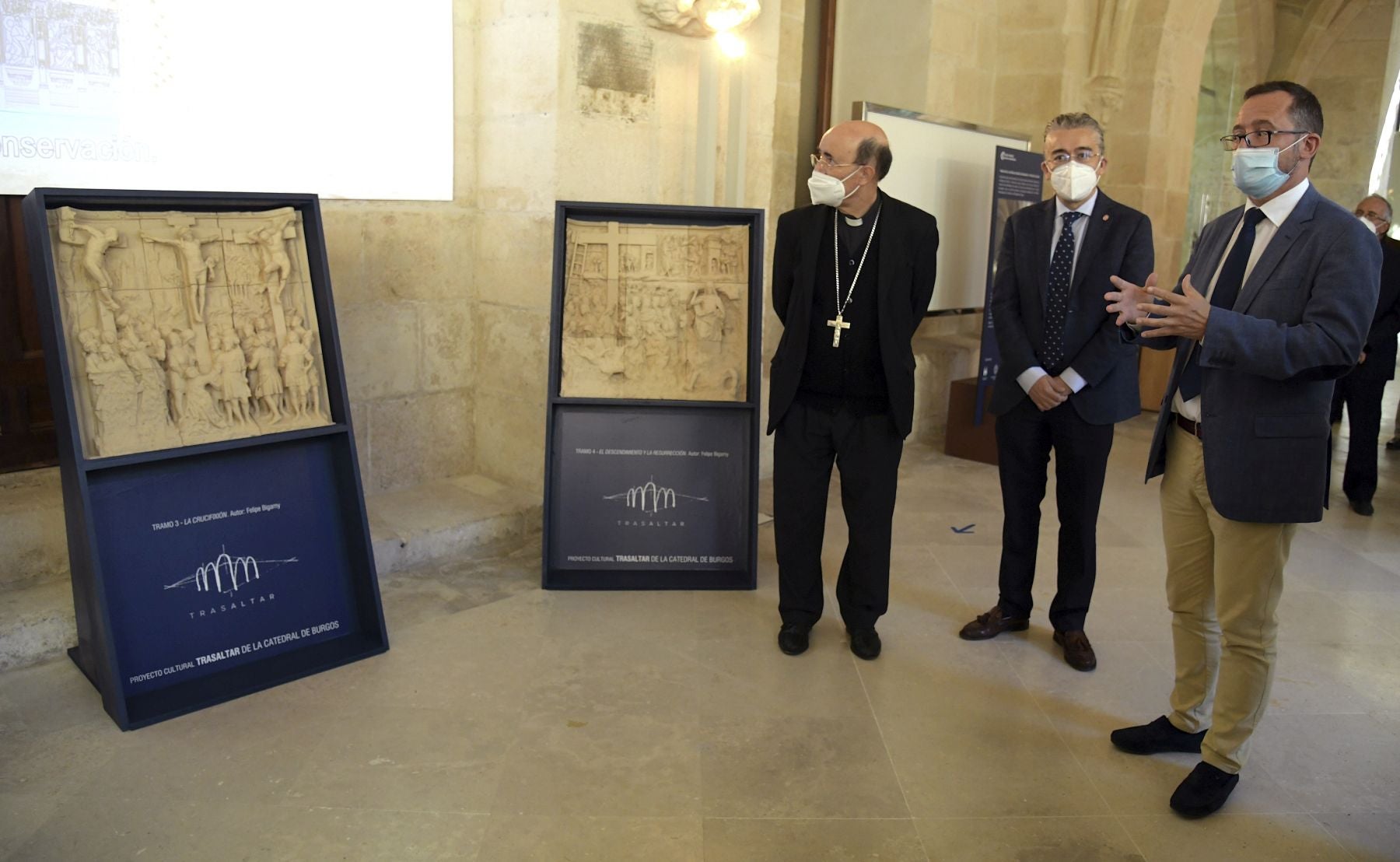 Fotos: Inauguración de la exposición temporal sobre el Trasaltar de la Catedral de Burgos