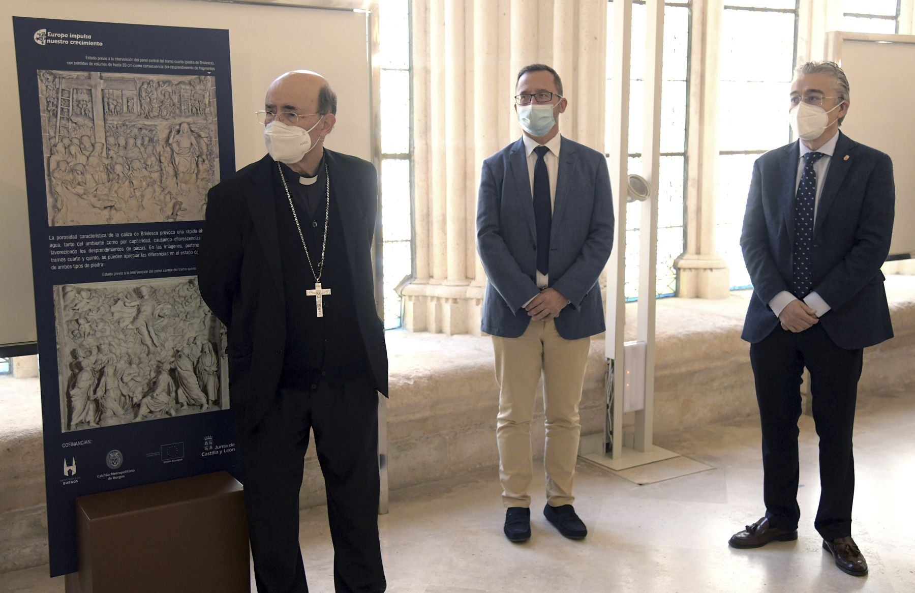 Fotos: Inauguración de la exposición temporal sobre el Trasaltar de la Catedral de Burgos