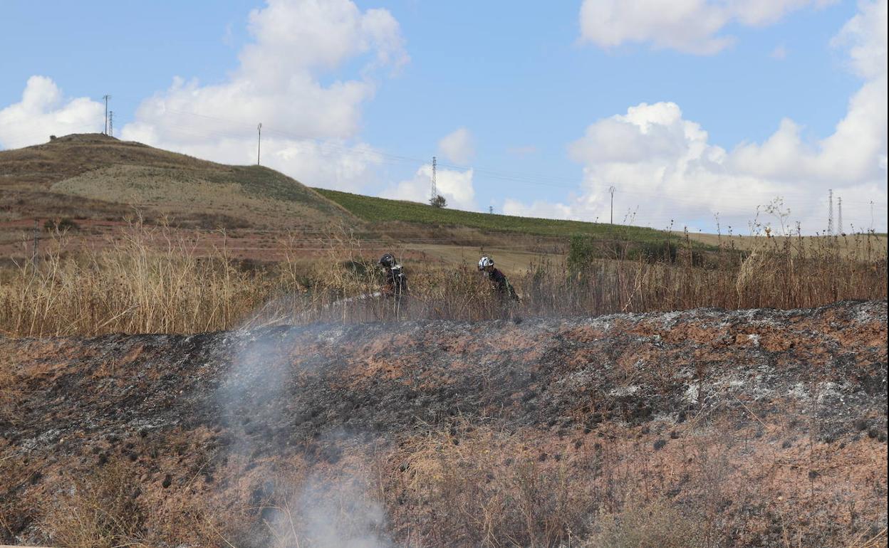 Otro fuego se ha producido esta mañana en Mariana Pineda.