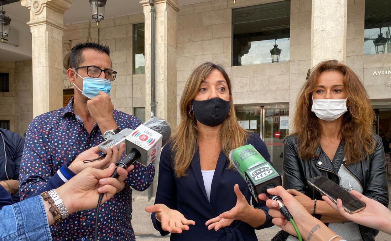 La potavoz del PP en el Ayuntamiento, Carolina Blasco, ha solicitado más apoyos por parte del Gobierno. 