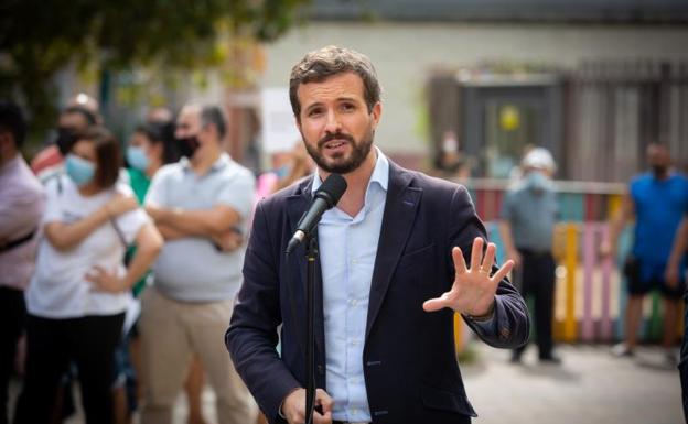 Pablo Casado, presidente del PP 