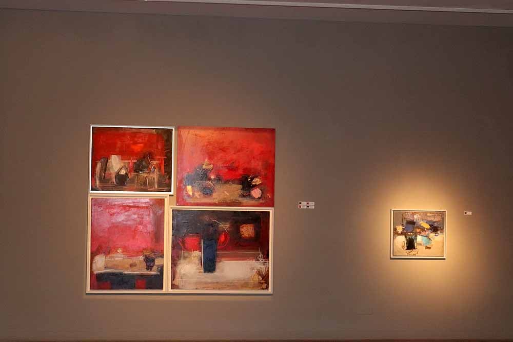 Fotos: El pintor navarro Justo San Felices expone en la Fundación Cajacírculo