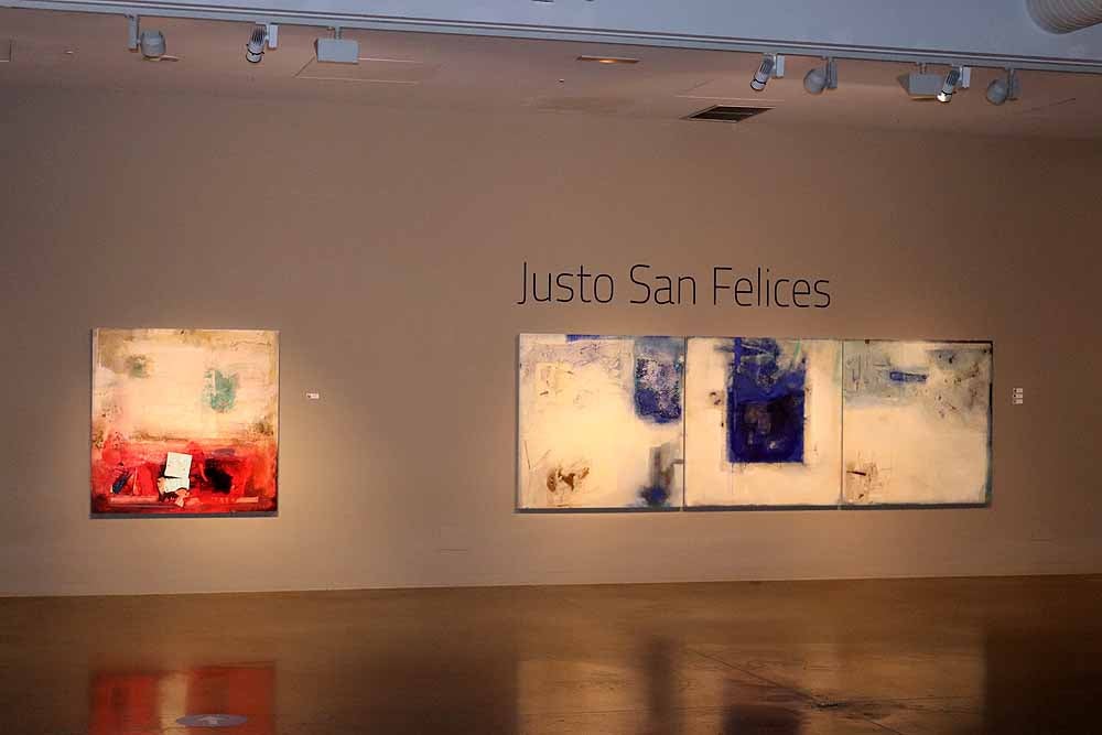 Fotos: El pintor navarro Justo San Felices expone en la Fundación Cajacírculo