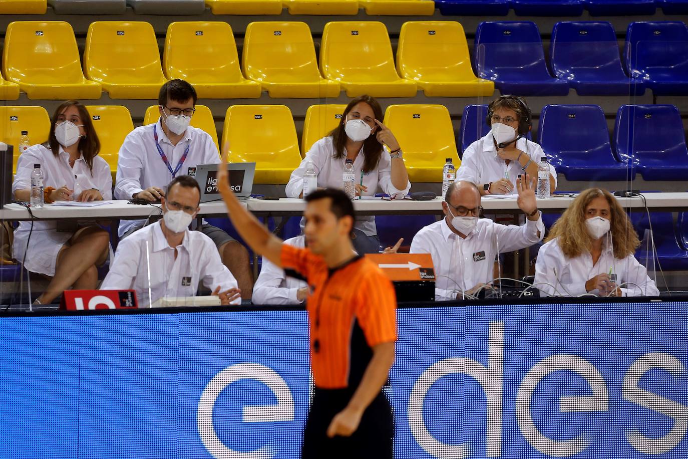 Fotos: Imágenes del encuentro entre el Barça y el Hereda San Pablo