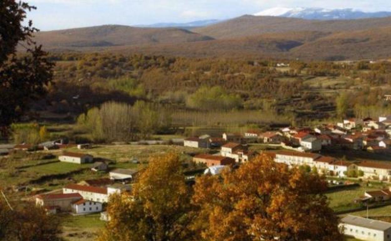 Los termómetros caen bajo cero en Palacios de la Sierra