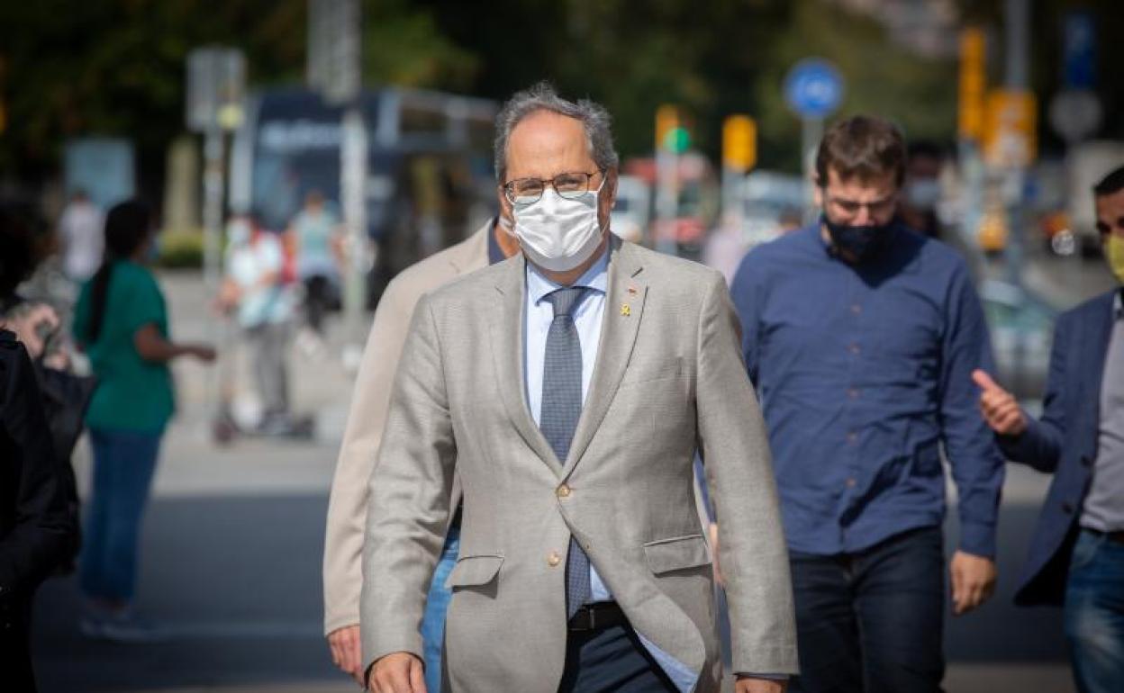 Quim Torra, expresidente de la Generalitat 