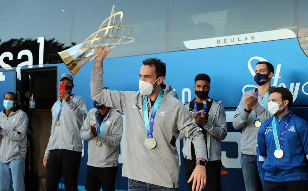 Burgos rinde homenaje a los campeones de Europa