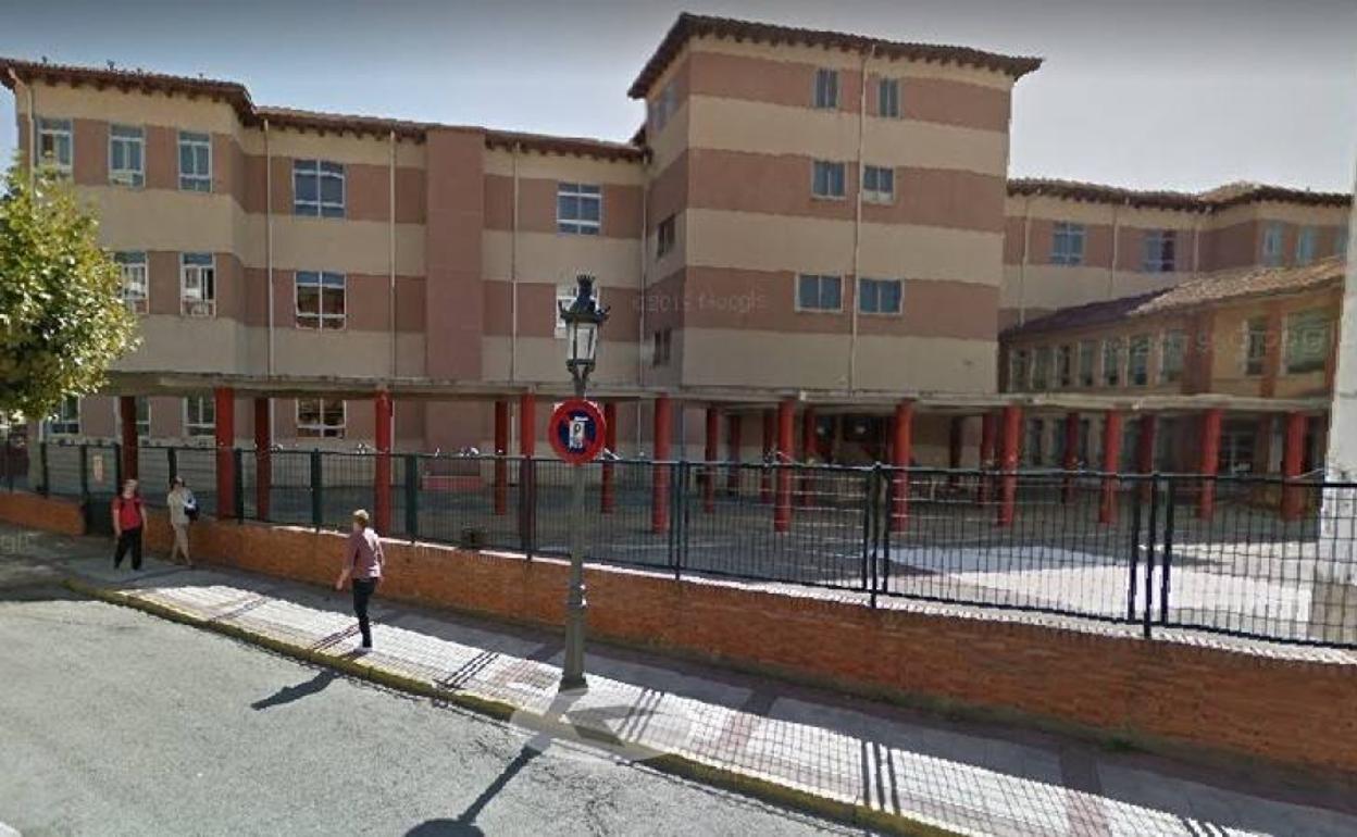 Colegio Juan Abascal, en Briviesca.