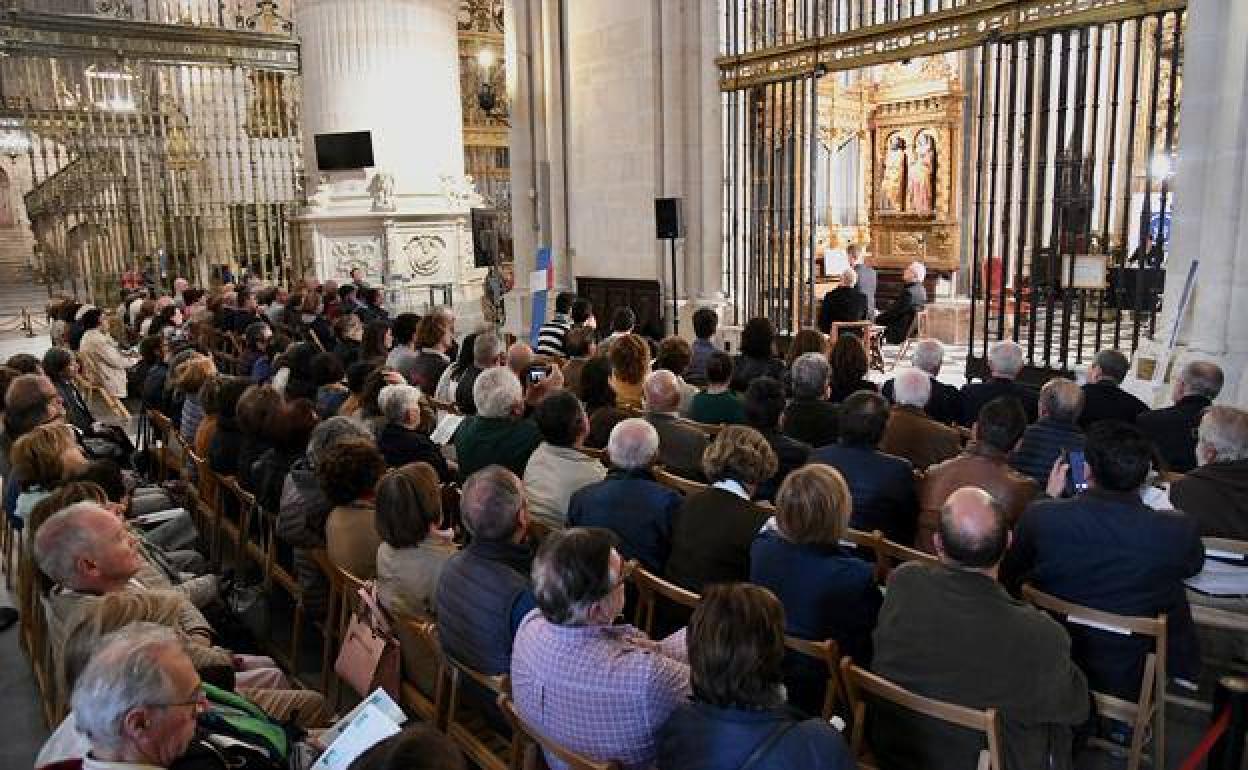 Imagen de archivo de la pimera prueba de la final del I Concurso Nacional de Órgano Francisco Salinas-VIII Centenario de la Catedral de Burgos en 2019. 