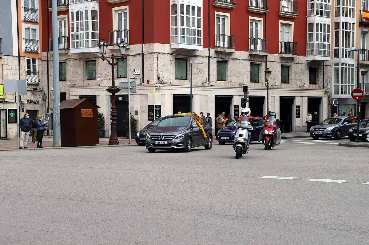 Fotos: Imágenes de la caravana de Vox en Burgos