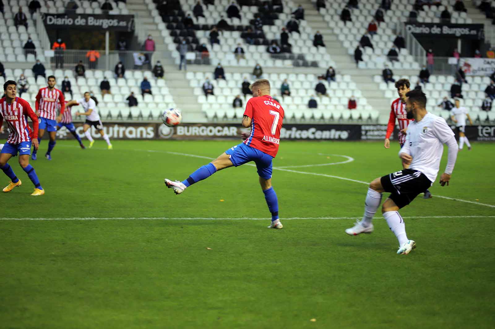 Los burgaleses logran la primera victoria de la temporada.