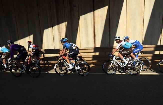 Vuelta Ciclista a su paso por Burgos.