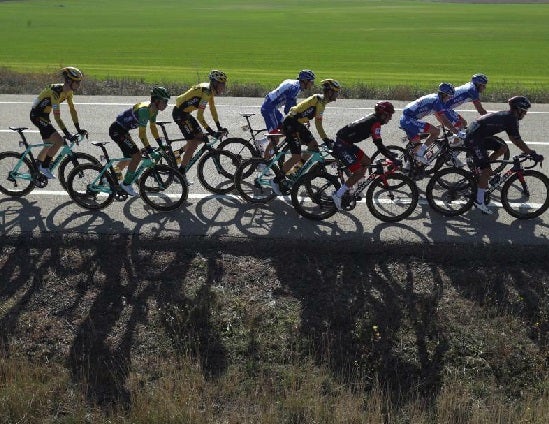 Vuelta Ciclista a su paso por Burgos.