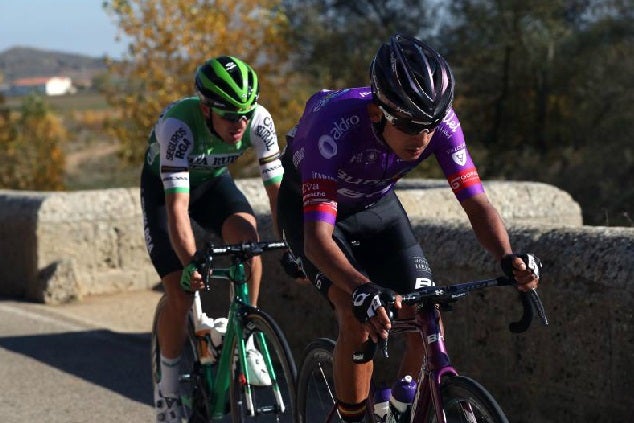 Vuelta Ciclista a su paso por Burgos.