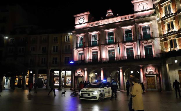 Calma y expectación en el centro de Burgos