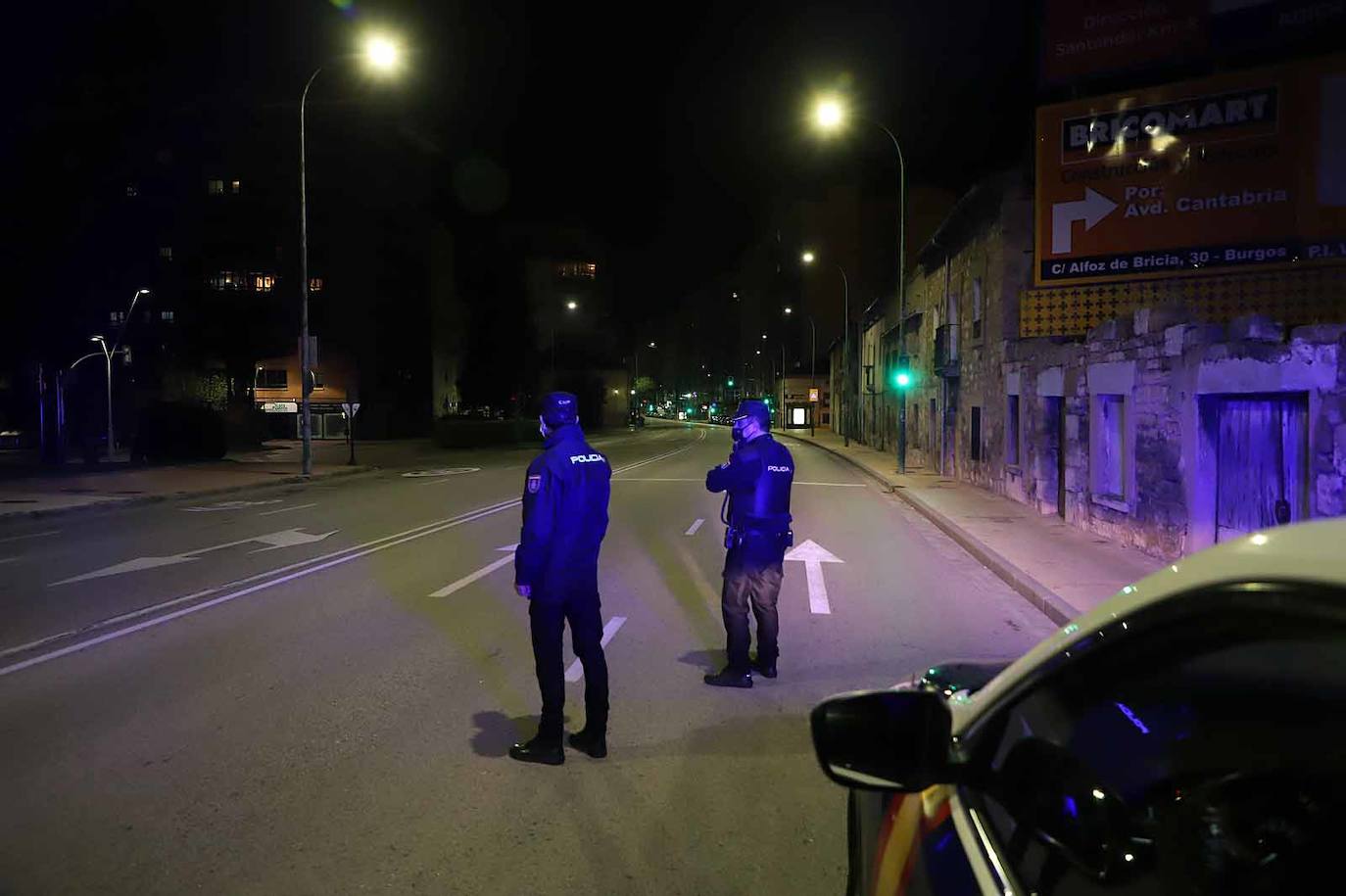 Fotos: Una noche con la Policía Nacional en Gamonal