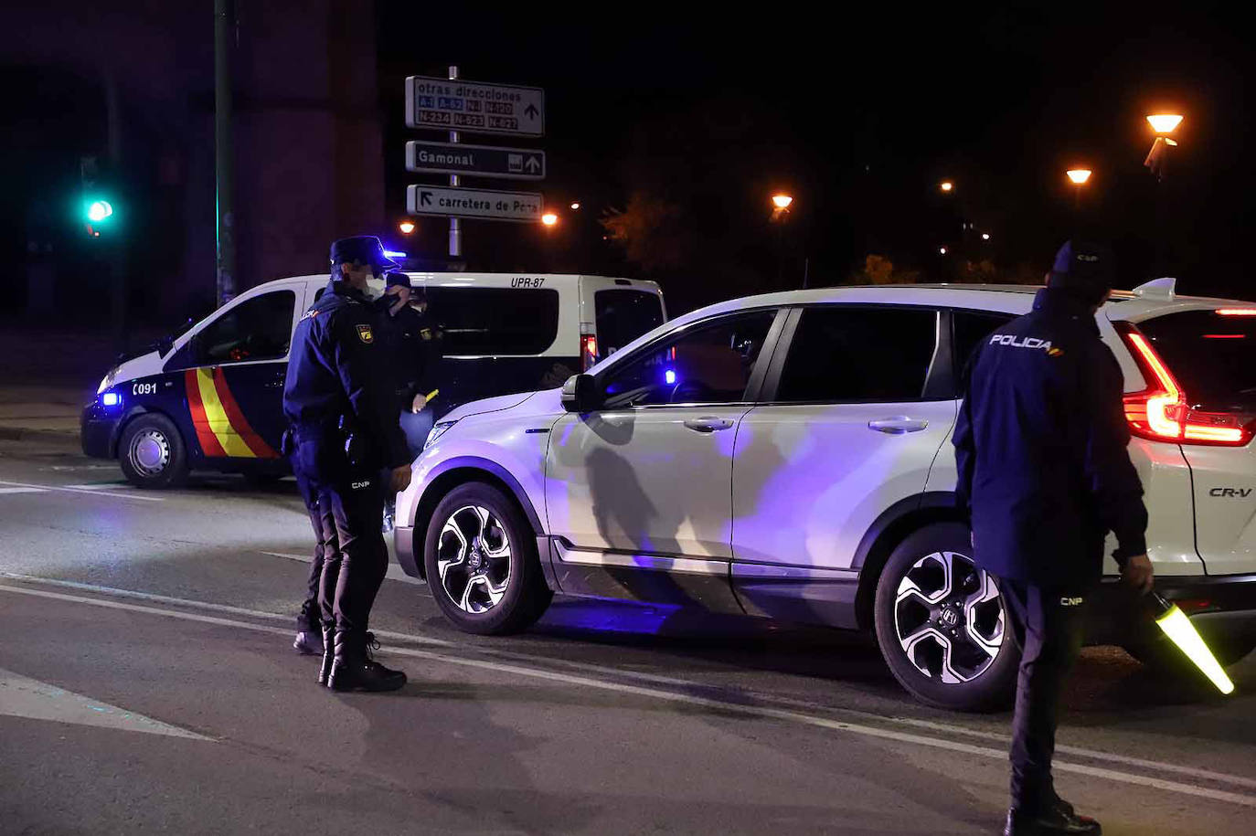 Fotos: Una noche con la Policía Nacional en Gamonal