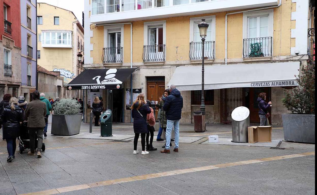 Los burgaleses disfrutan del café de media mañana de una manera diferente.