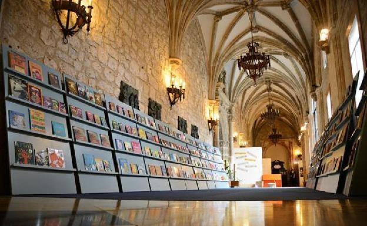 El Salón del Libro Infantil y Juvenil en el Monasterio de San Juan, en una edición pasada.