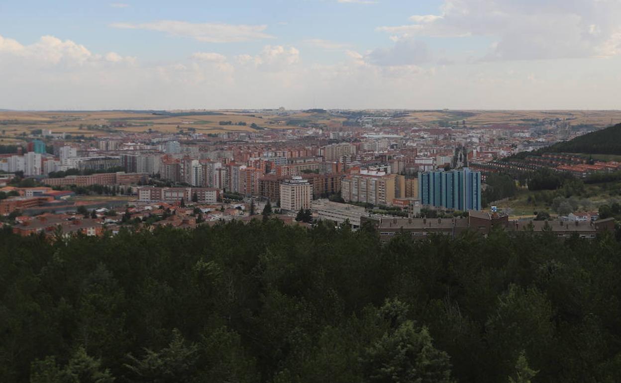 Vistas de la ciudad de Burgos. 