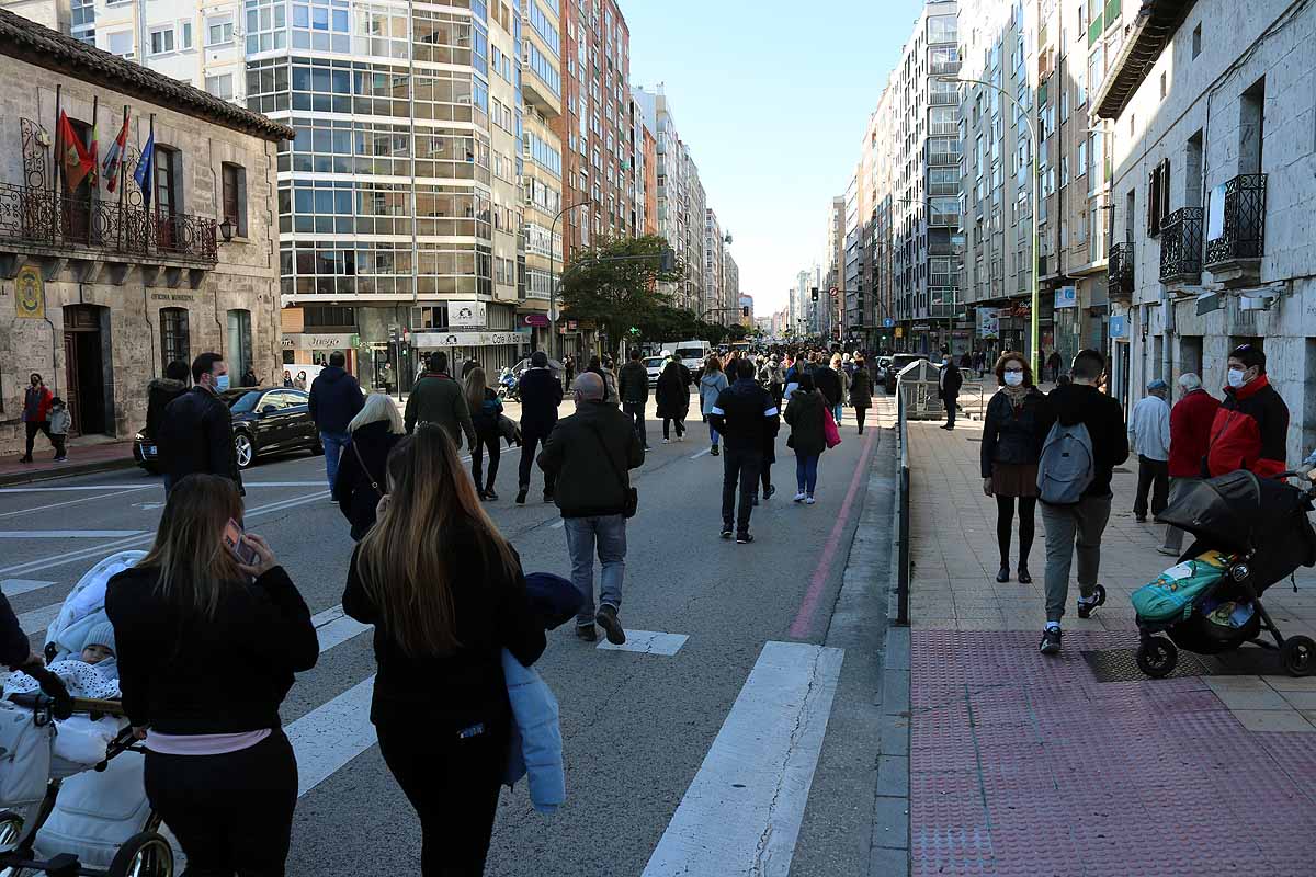 Fotos: La hostelería muestra su indignación por las calles de Burgos