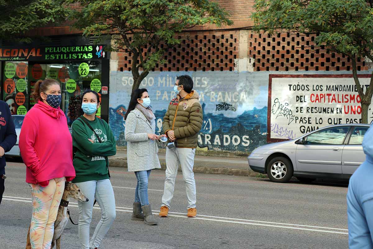 Fotos: La hostelería muestra su indignación por las calles de Burgos