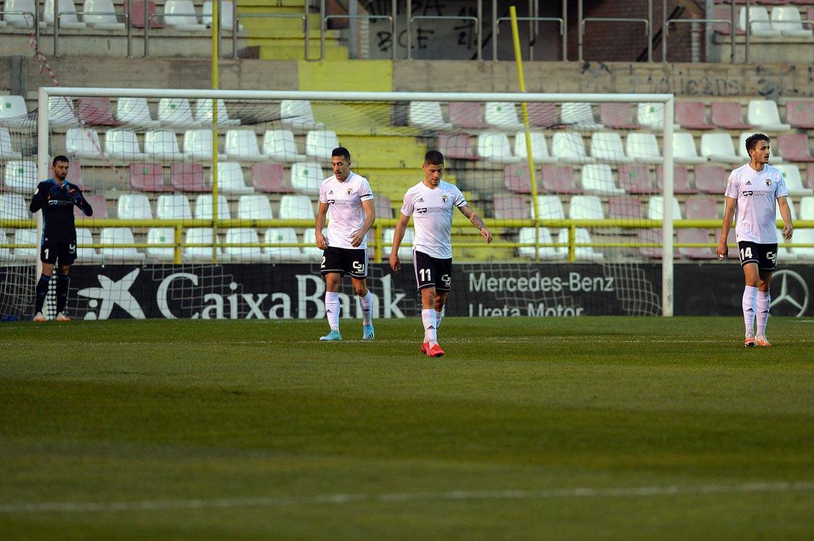 Los burgaleses perdieron 0-2 ante los asturianos.