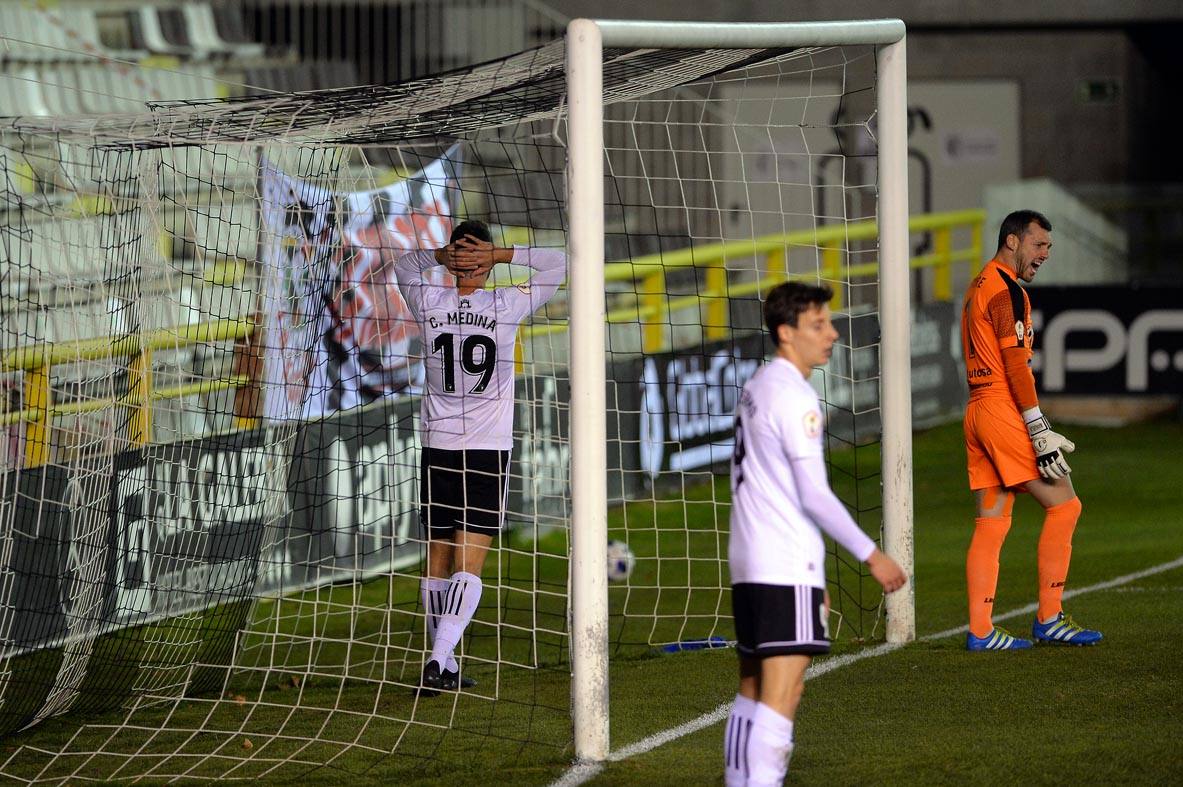 Los burgaleses perdieron 0-2 ante los asturianos.