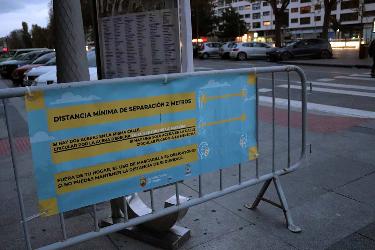 Fotos: Los burgaleses asumen las nuevas restricciones entre la comprensión y el desconcierto