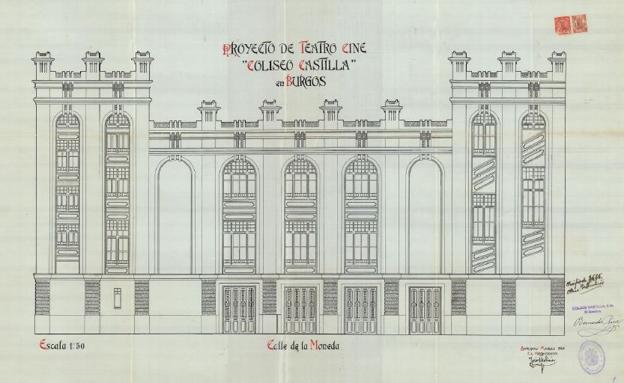 Proyecto de construcción del Coliseo Castilla. 