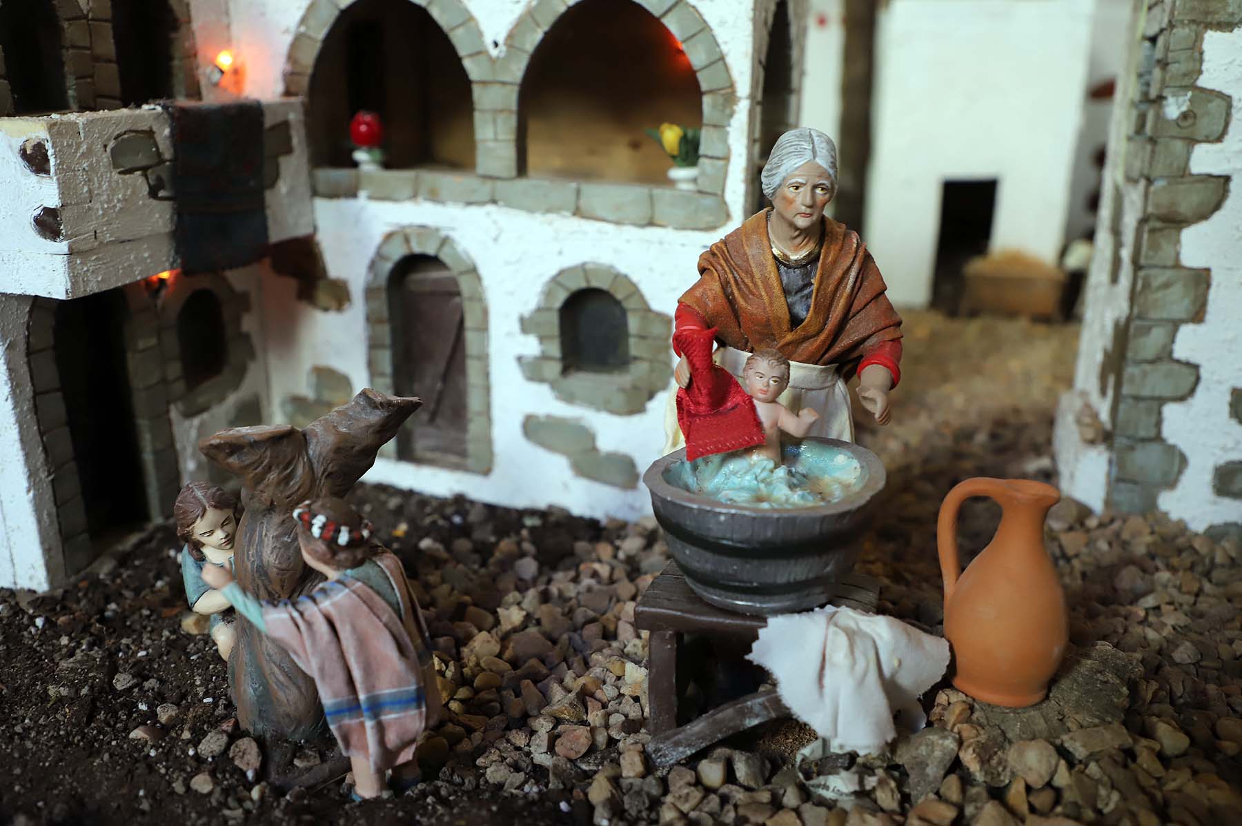 Fotos: No hay Navidad en Burgos sin el Belén del Regimiento de Transmisiones