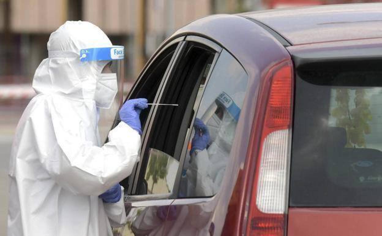 Toma de muestras PCR en Burgos.