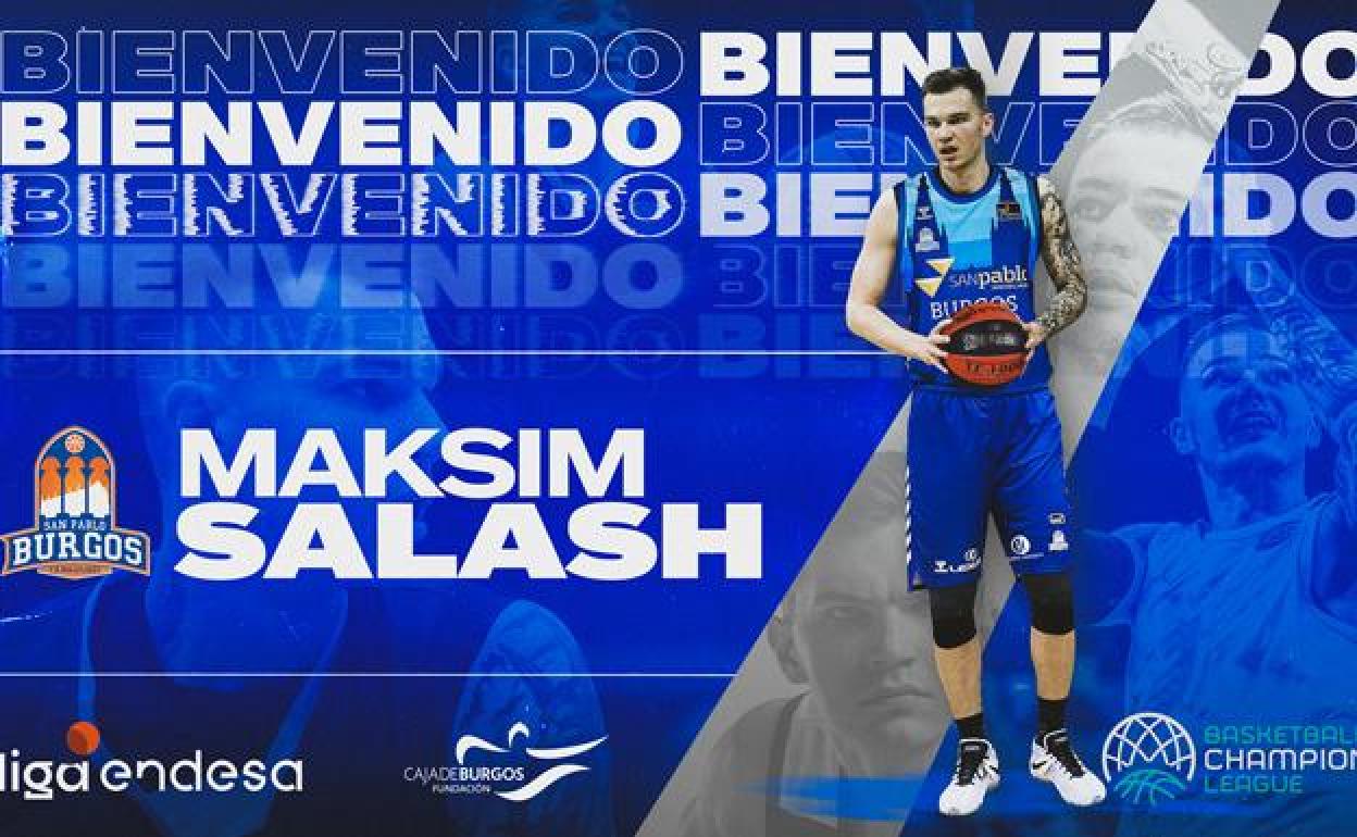 El bielorruso Salash será la novedad del Burgos ante Manresa