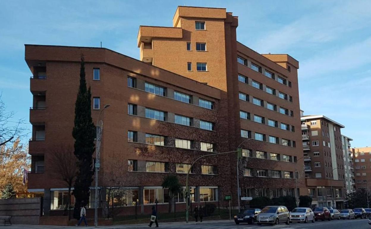 Residencia de ancianos Los Olmos de Guadalajara.