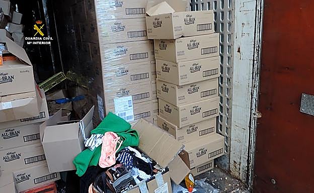 31 detenidos de dos organizaciones que cometieron robos de camiones y en naves industriales en Burgos