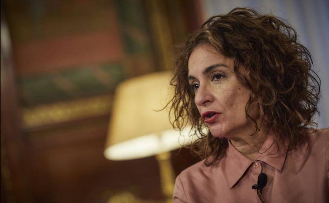 La ministra de Hacienda y portavoz del Gobierno, María Jesús Montero.