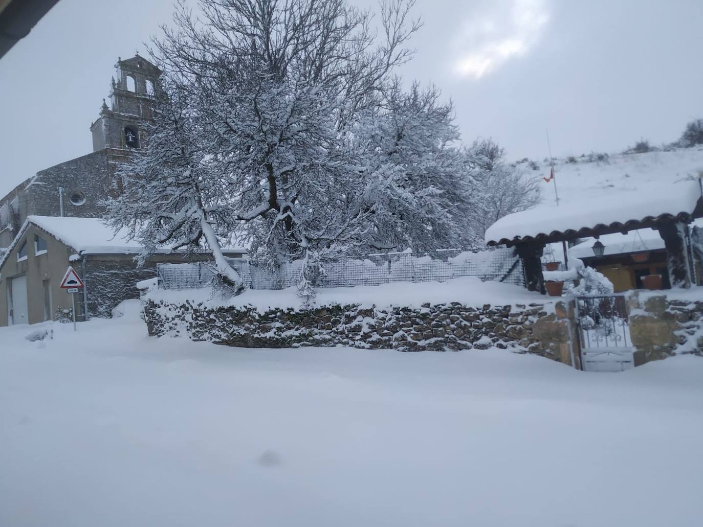 Fotos: La primera nevada del año en la provincia