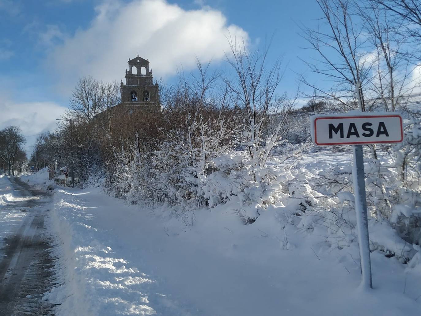 Fotos: La primera nevada del año en la provincia