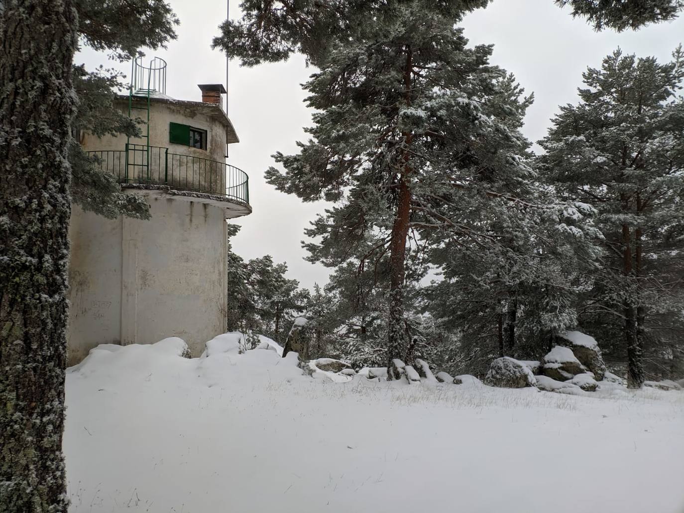 Fotos: La primera nevada del año en la provincia