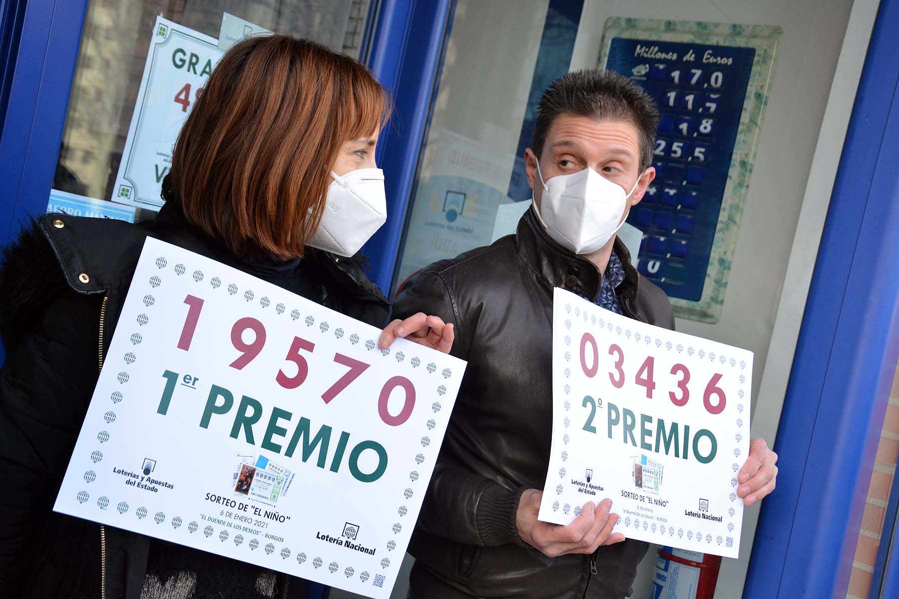 Fotos: El Niño deja tres grandes premios en Burgos