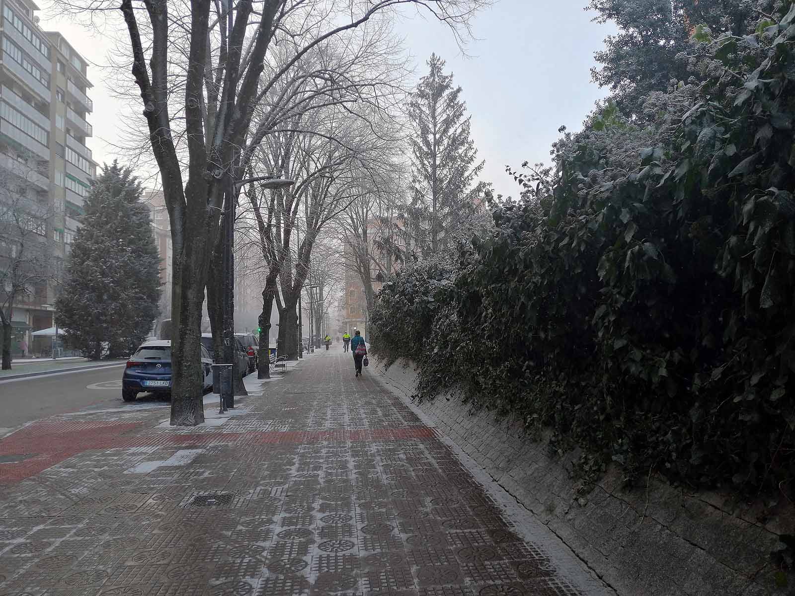 Fotos: La nieve cubre el centro de la ciudad